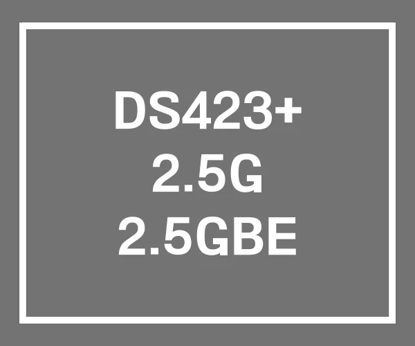 DS423+ 2.5G 2.5GBE DS423+ 2.5G 2.5GBE