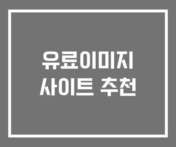 유료이미지 사이트 추천 유료이미지 사이트 추천